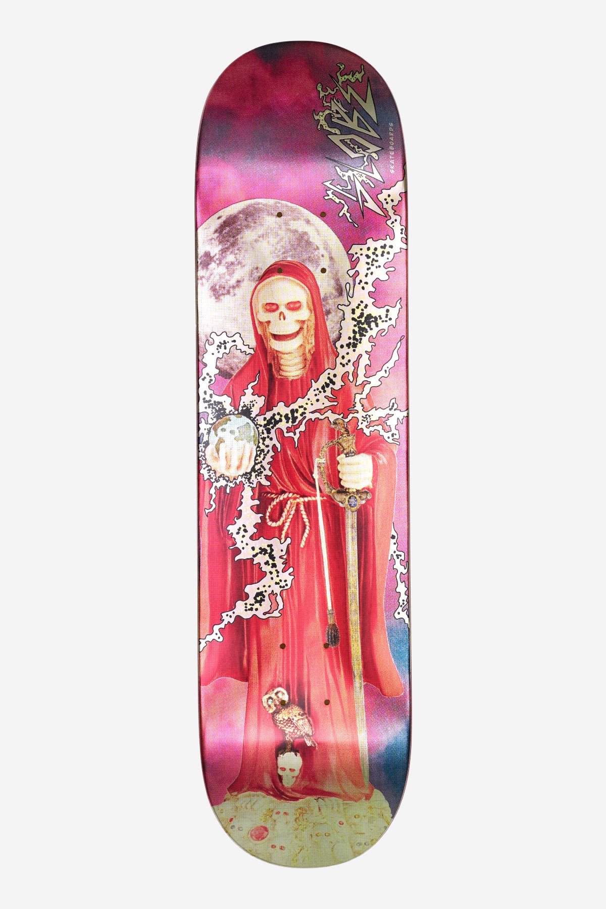 G1 Downtown Doom Deck 8.0" - Silver/Red