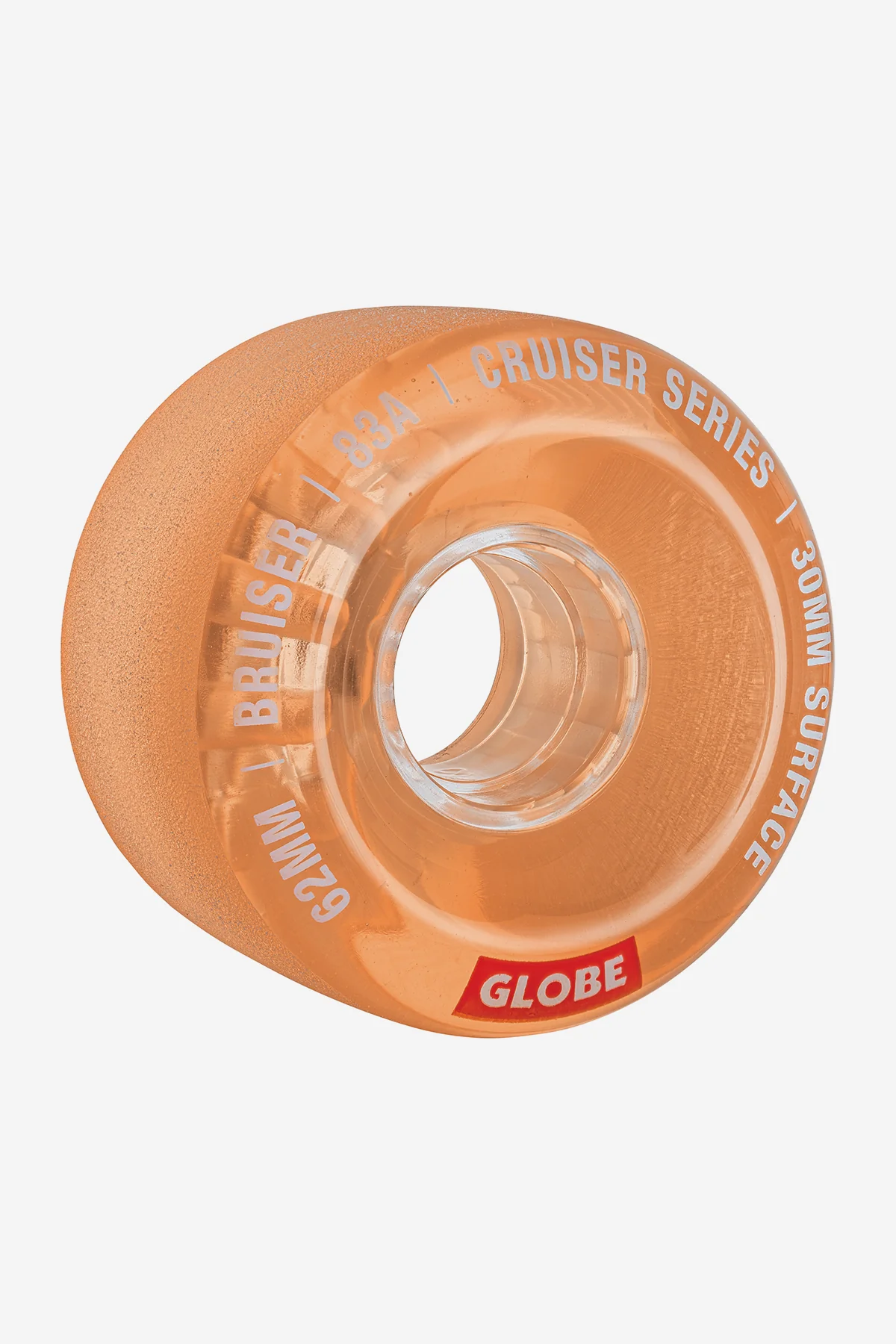 Bruiser Wheels 62" - Clear Coral