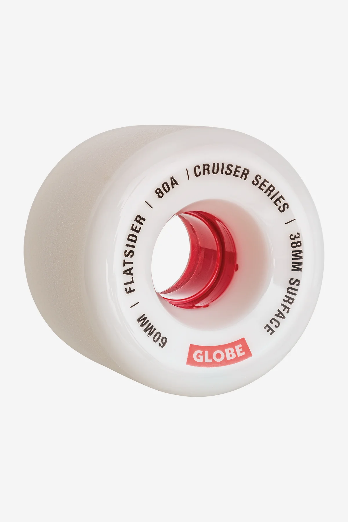 Flatsider Wheels 60" - White/Red