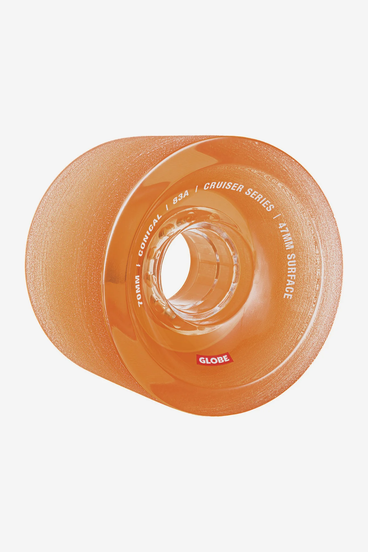 Conical Cruiser Wheel Wheels 70" - Clear Amber