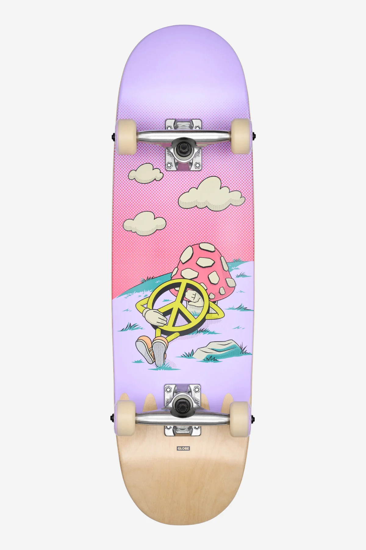 Kids Wide Mid Complete 8.25" - Peace Man