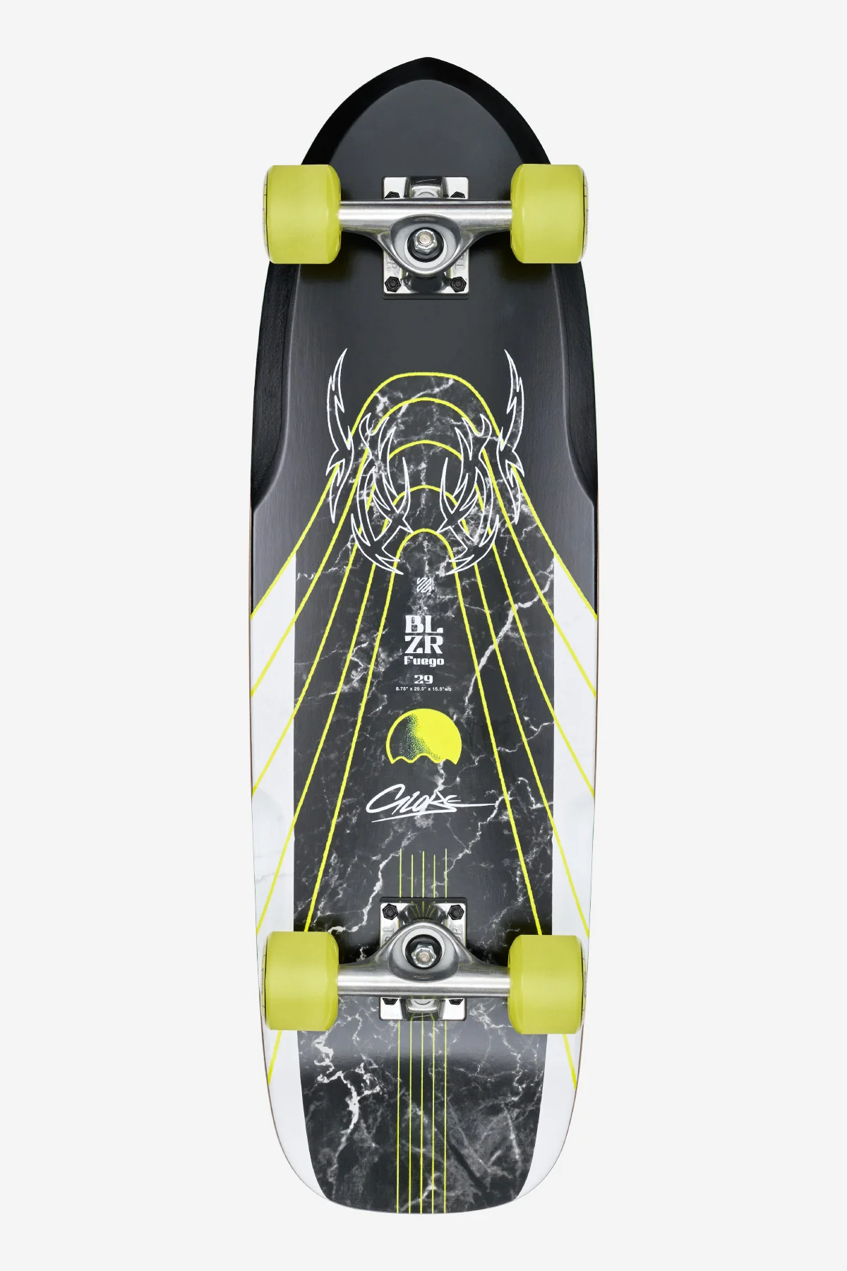 Blazer Fuego Cruiserboard 29" - Bamboo Green