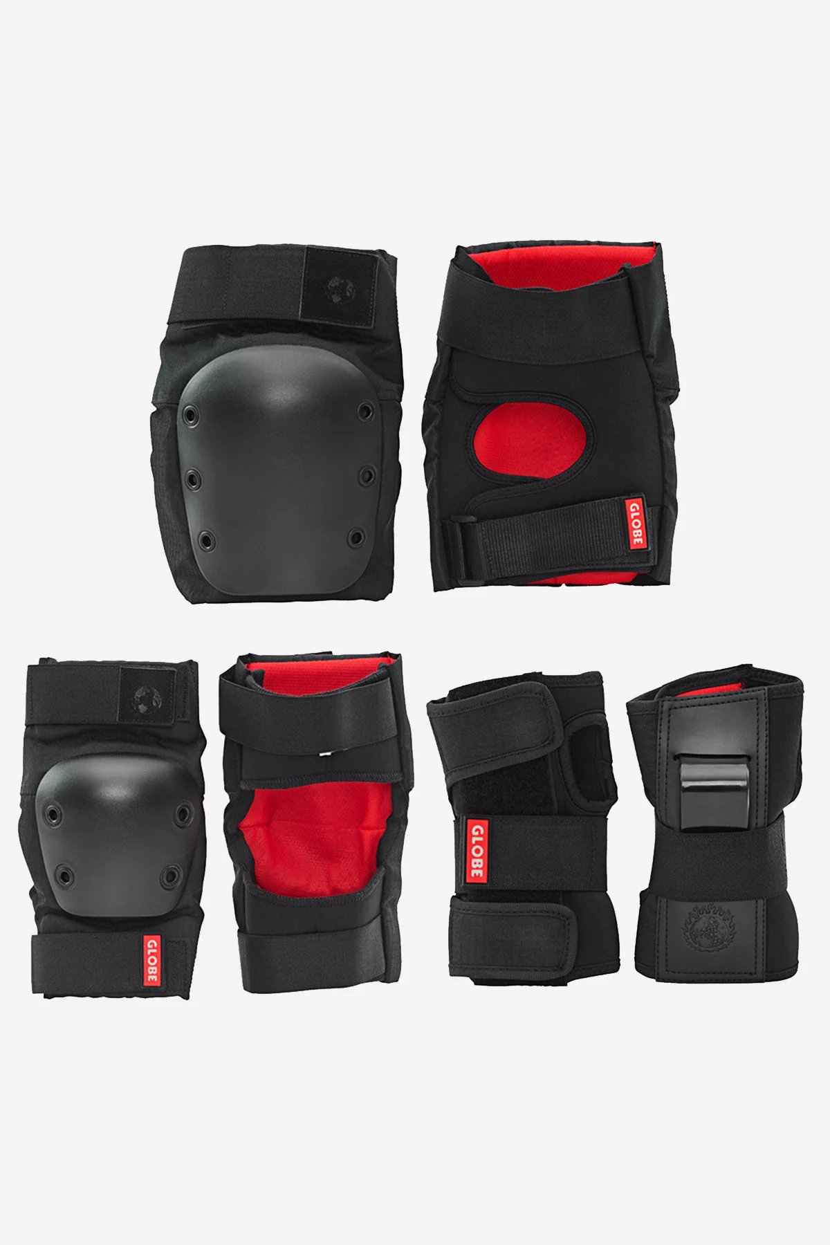 Goodstock Pad Set Kids Safety Gear - Matte Black