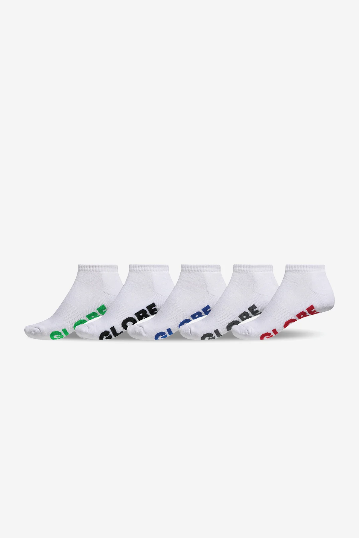 STEALTH ANKLE SOCK 5 PACK - White