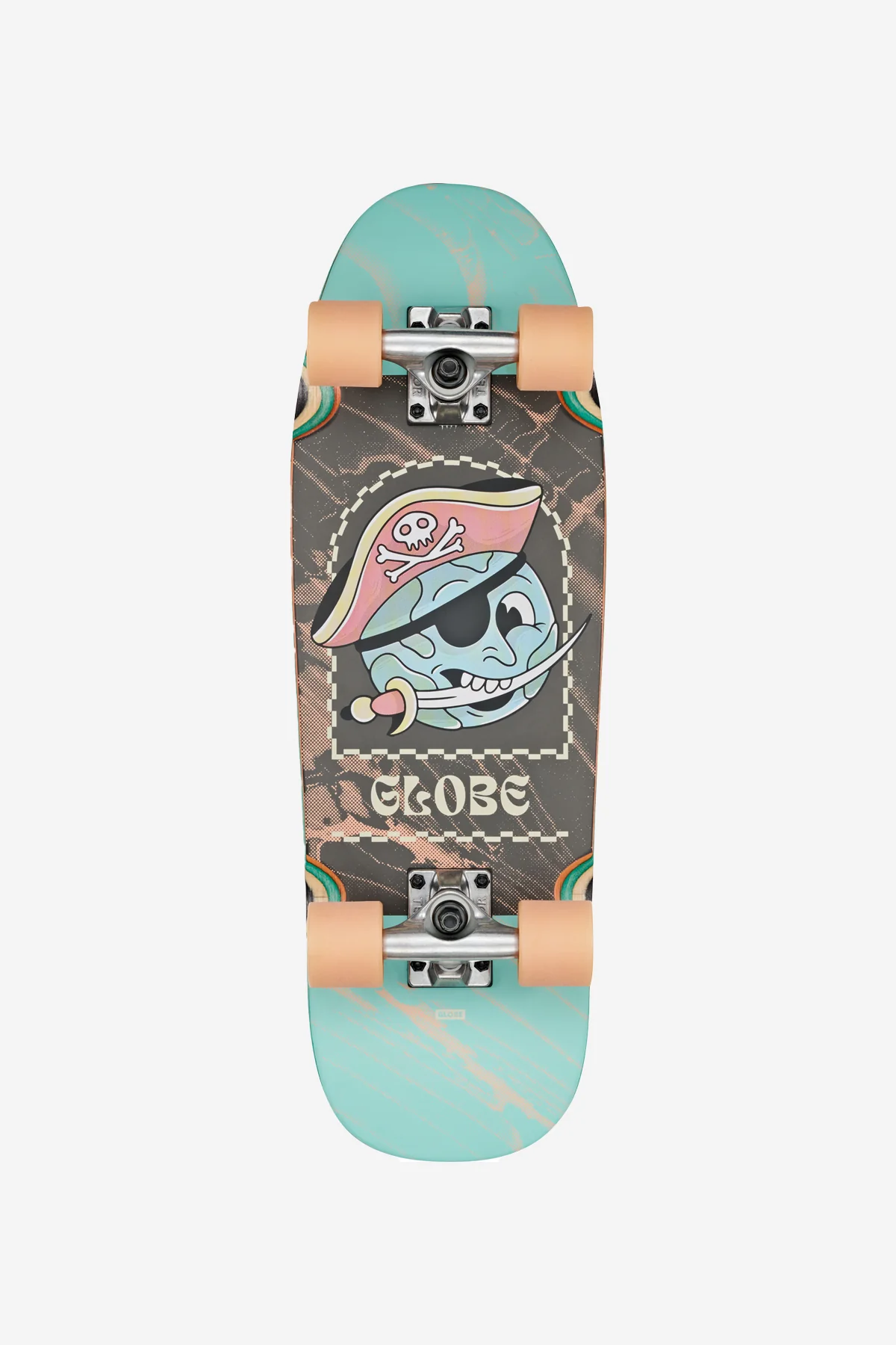 Kids Softie Blaster Cruiserboard 8.25" - Pirate Life
